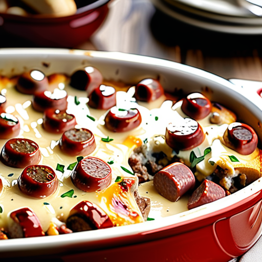 sausage and cream cheese casserole