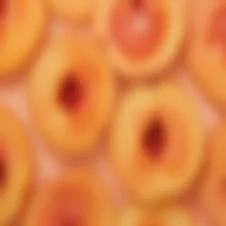 peach color background