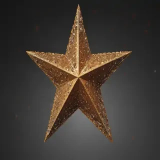 glitter star png