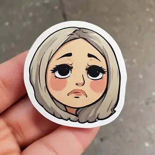 sad sticker