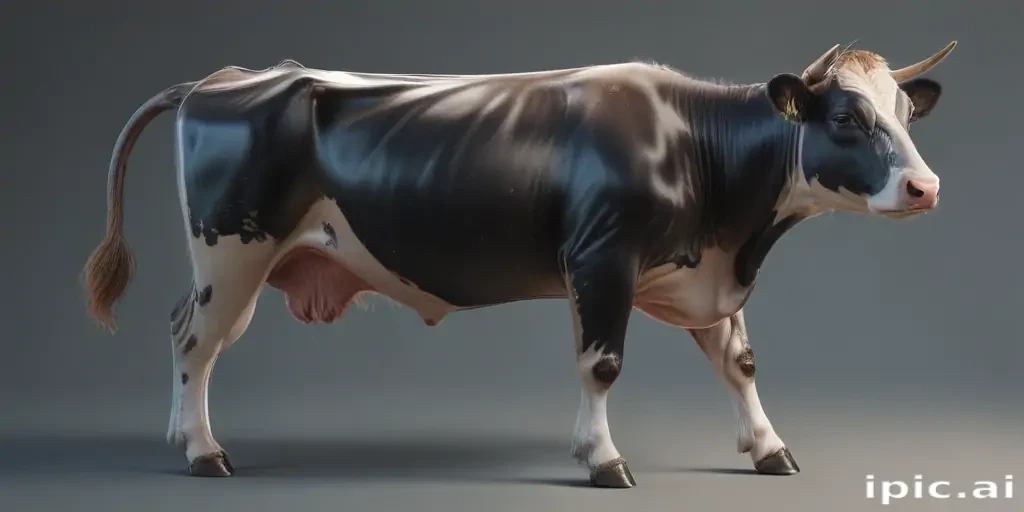 transparent cow