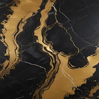 black and gold marble background