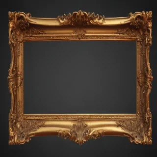 gold frame png transparent