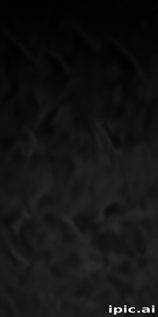 Abstract Black Background with Subtle Texture and Gentle Wave Patterns