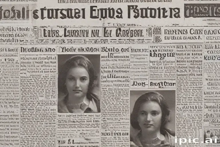 newspaper collage png