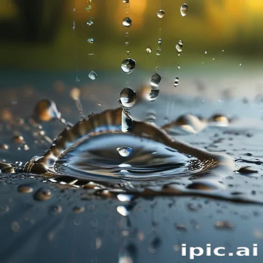 water droplets transparent