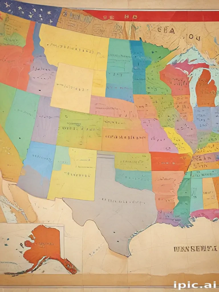 map of the usa states