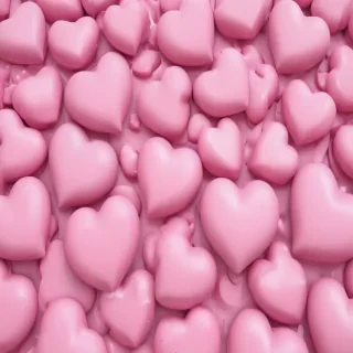 pink hearts background