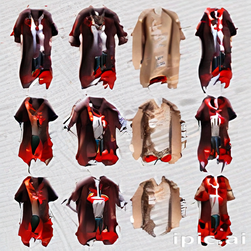 An Artistic Display of Abstract Fashion Designs and Unique Textures