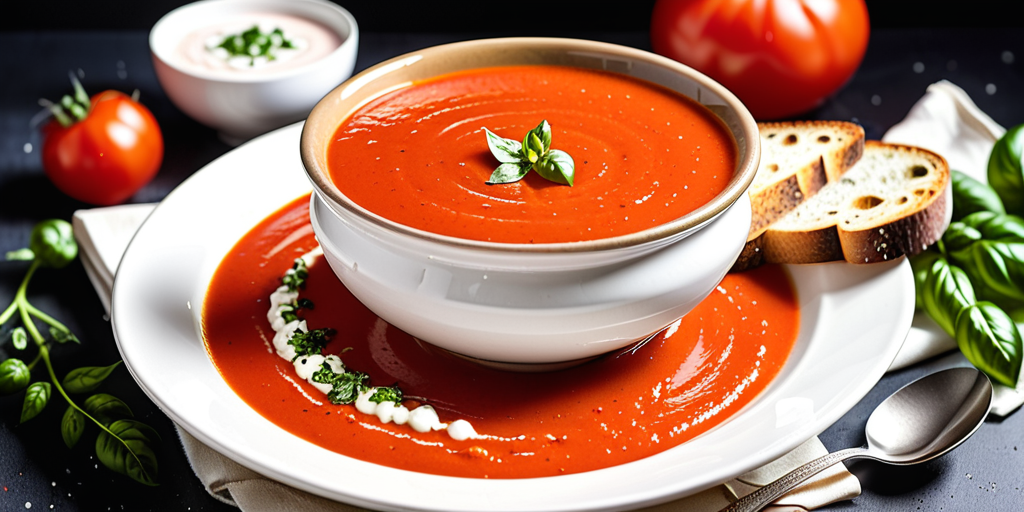 what to eat with tomato soup
