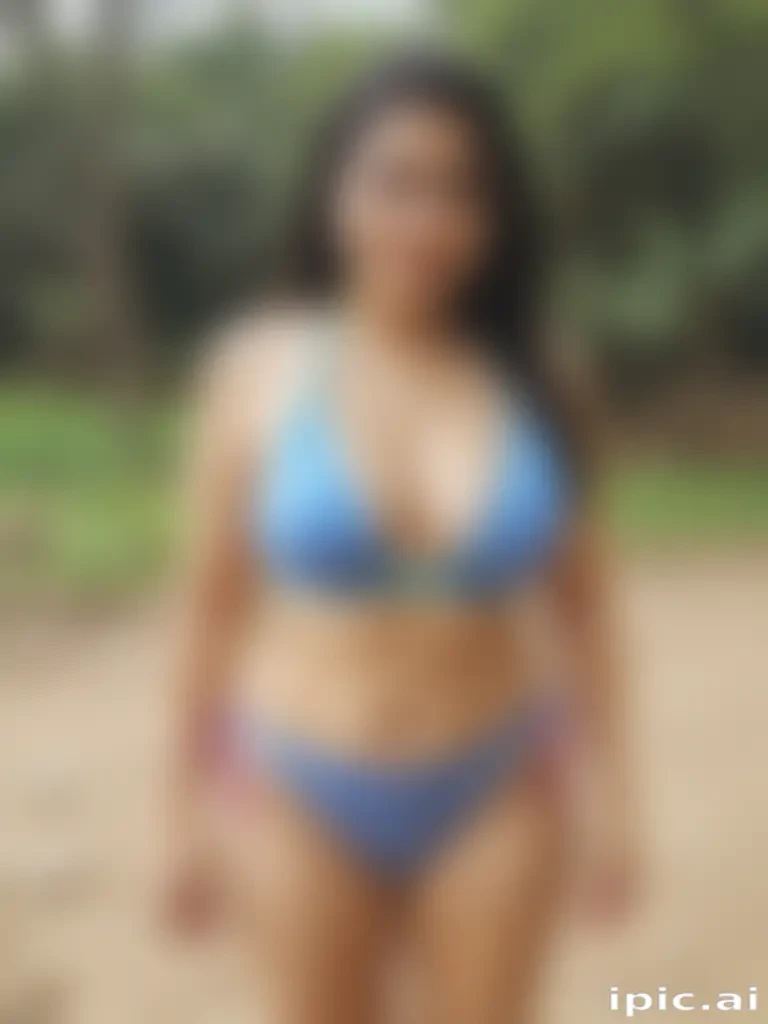 desi aunty in bikini
