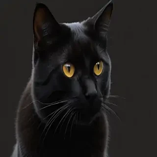 cat black png