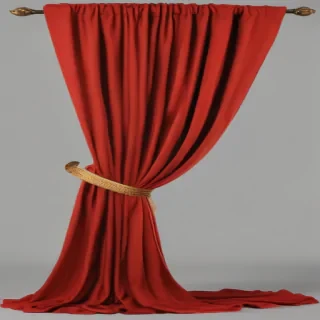 red curtain png
