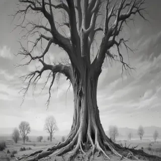 dead tree drawings