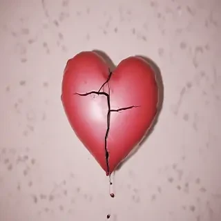 broken heart aesthetic