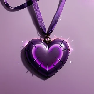 purple heart aesthetic