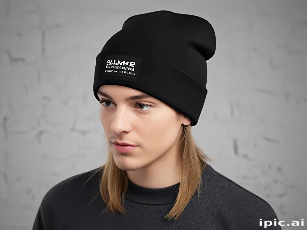 beanie mockup free