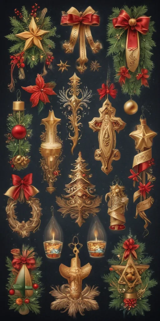 christmas clip art transparent background