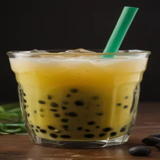 boba tea background