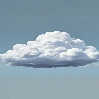 cartoon cloud drawing