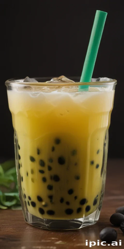 boba tea background