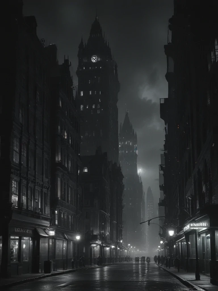 dark city aesthetic