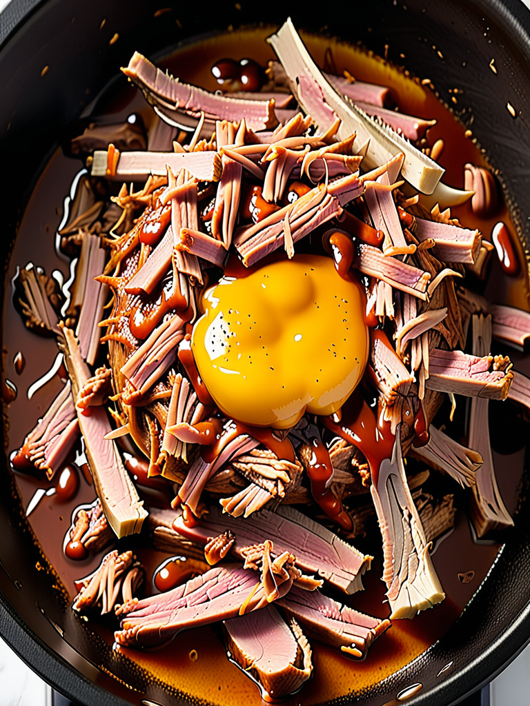 pulled pork on stove top