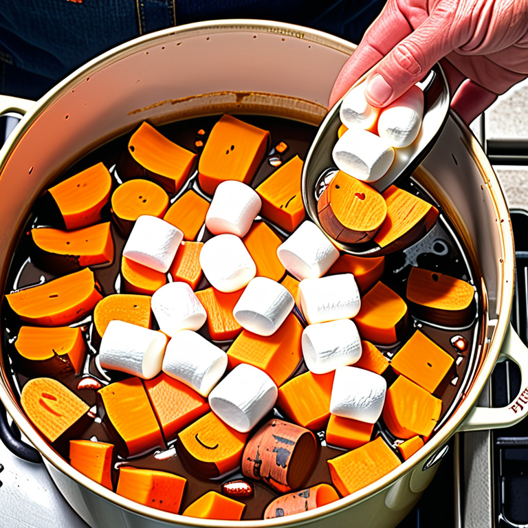 bruce's yams recipe on can with marshmallows