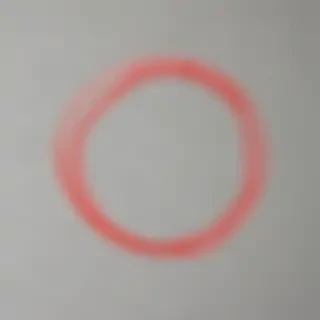 red circle