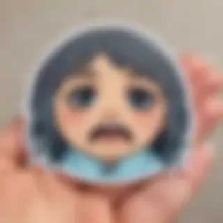 crying sticker