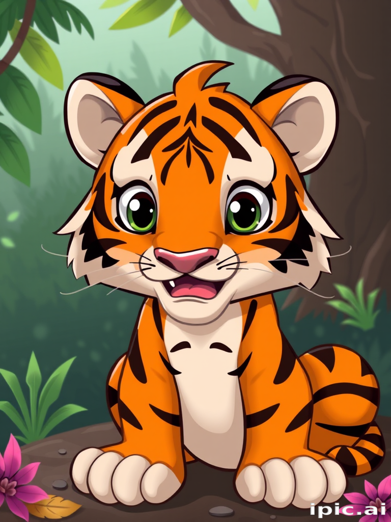 tiger cartoon images