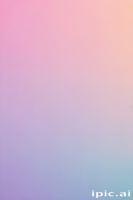 Soft Pastel Gradient Blending from Pink to Lavender and Light Purple