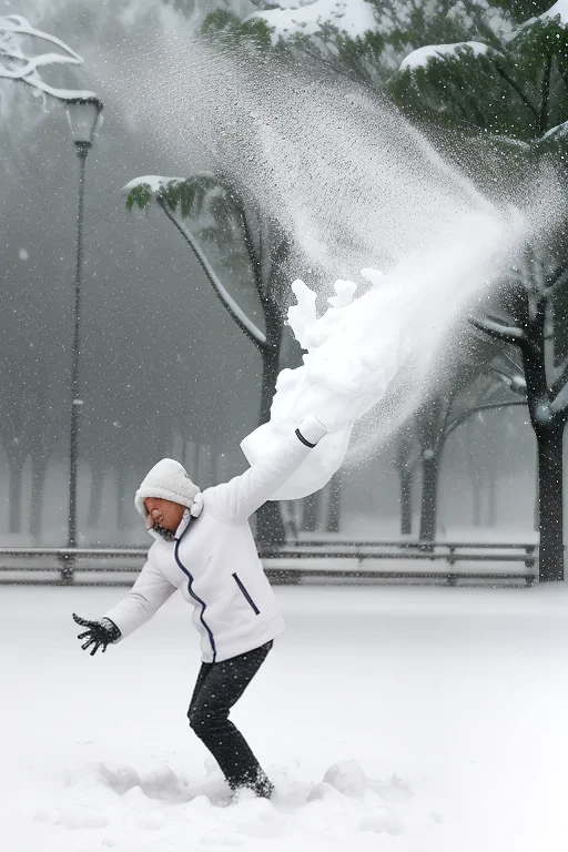 snow falling png