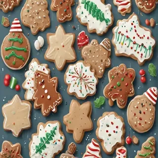 holiday cookie clipart