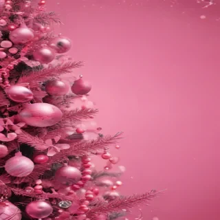 pink christmas background