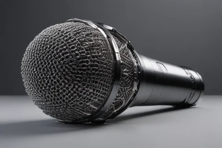 transparent microphone