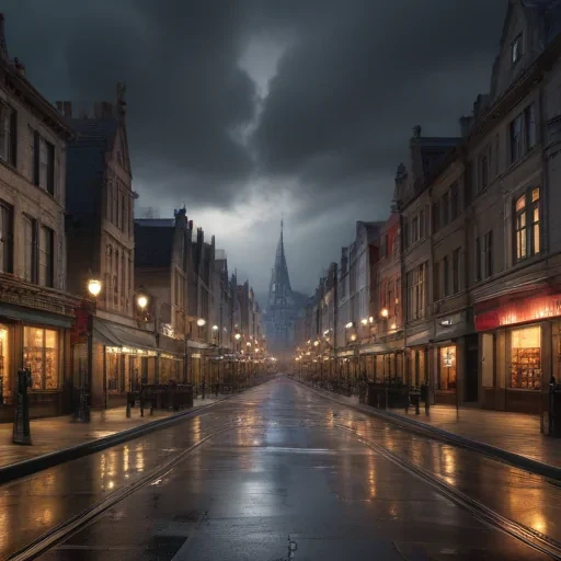 town background