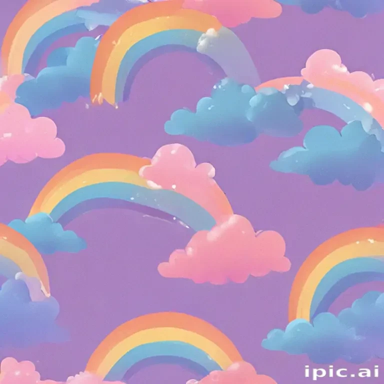 aesthetic rainbow wallpaper