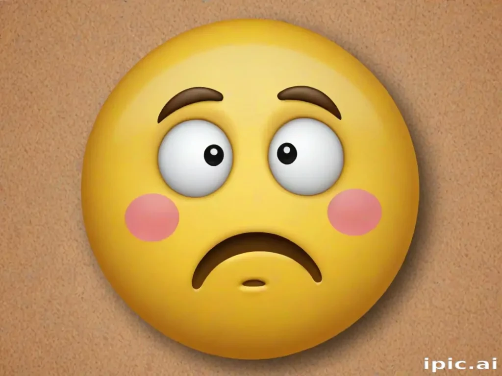 sad face emoji png