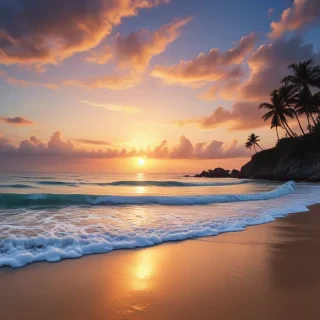 beach iphone background