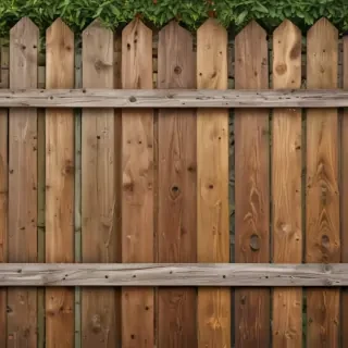 wood fence png