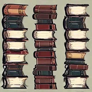 bookstack clipart