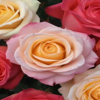 roses background