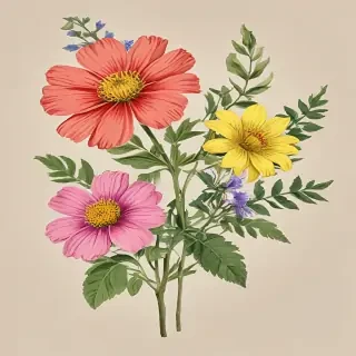 free wildflower clipart