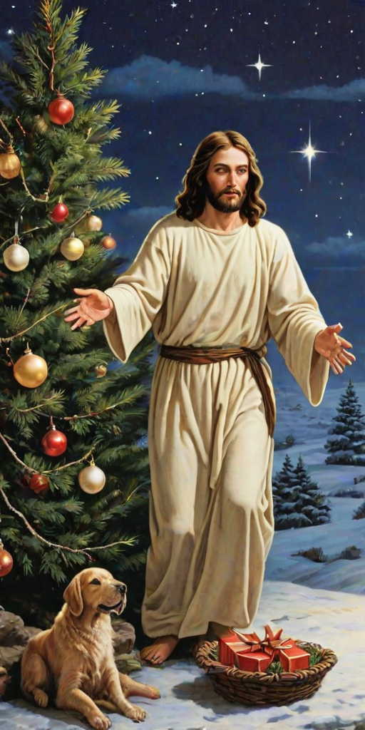 jesus at christmas images