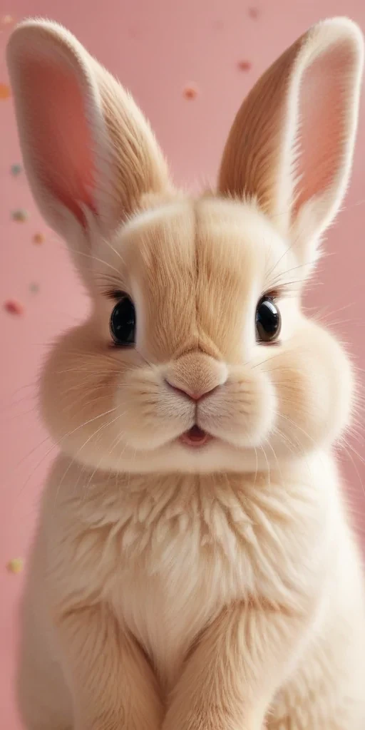 cute bunny background