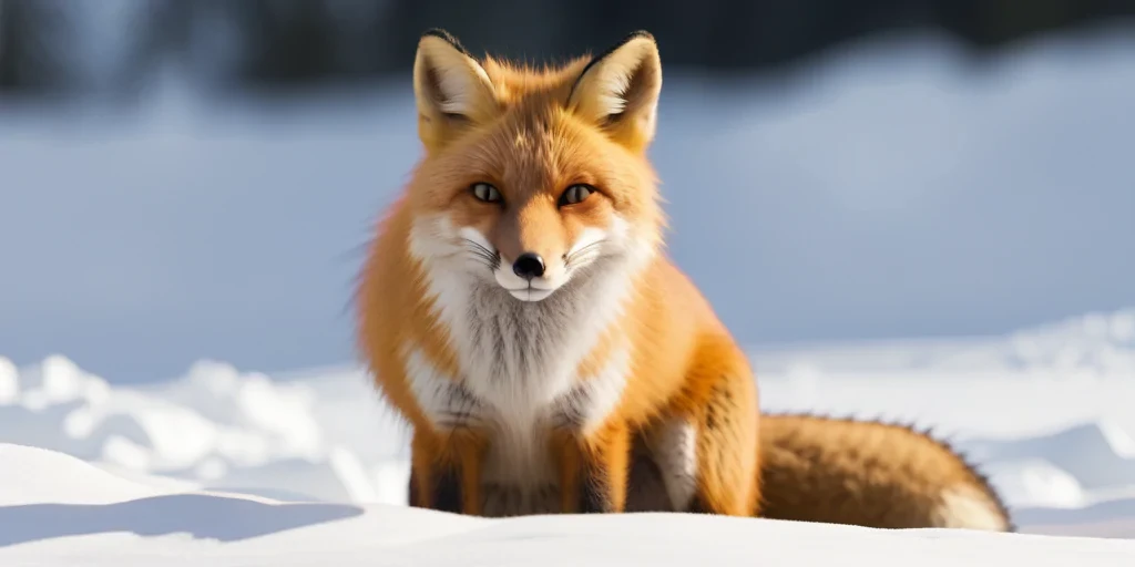 background fox