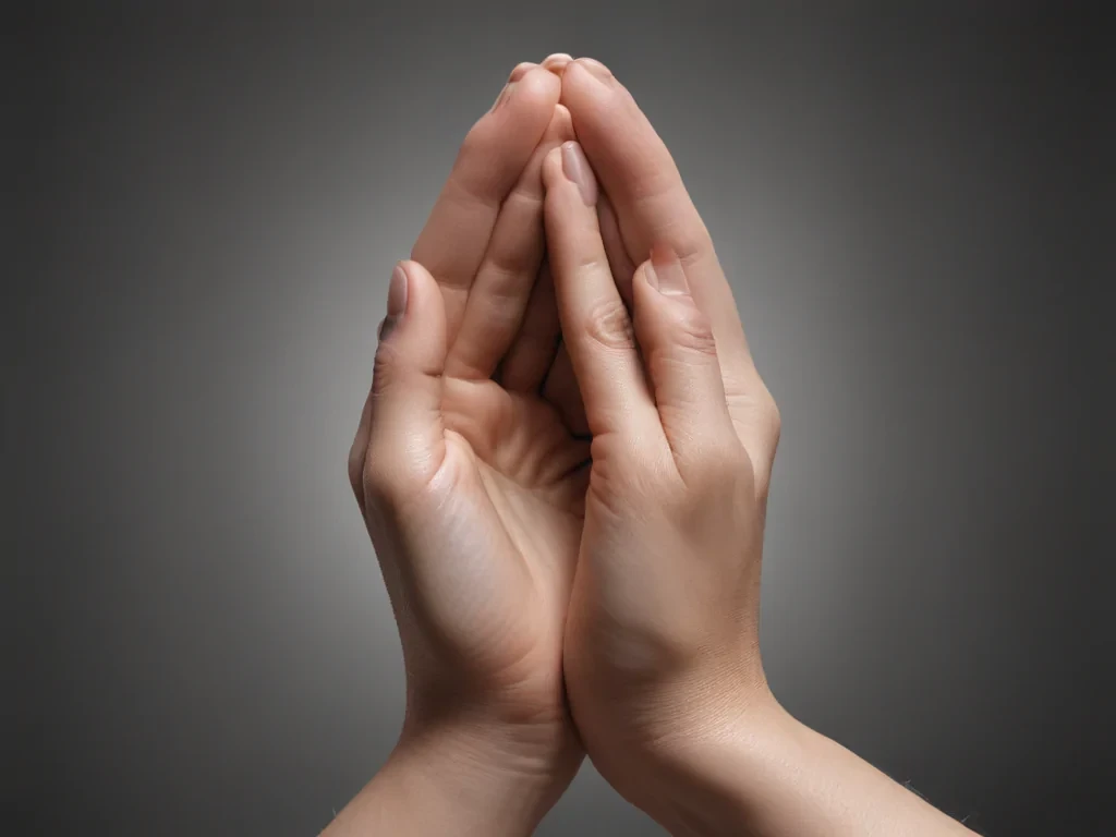 praying hand png