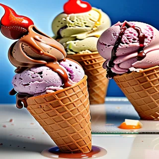 cone ice cream photos