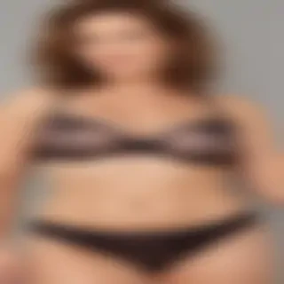 mature women in lingerie